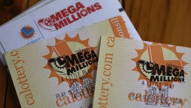 Mega Millions tickets.
